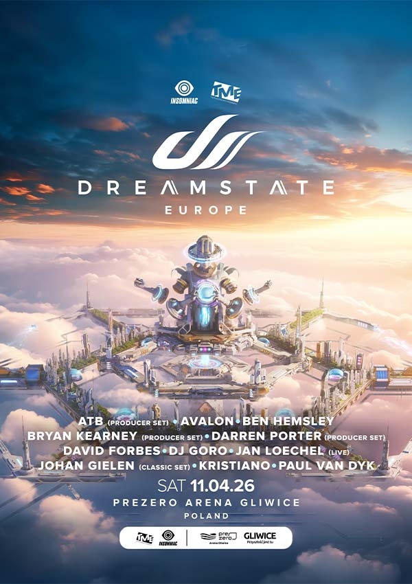 Bilety Dreamstate Europe 2026