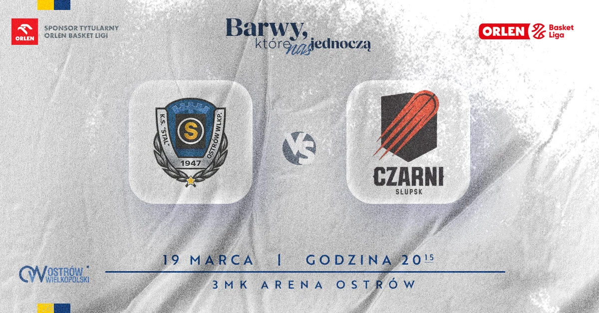 Tasomix Rosiek Stal Ostrów Wielkopolski vs Energa Czarni Słupsk