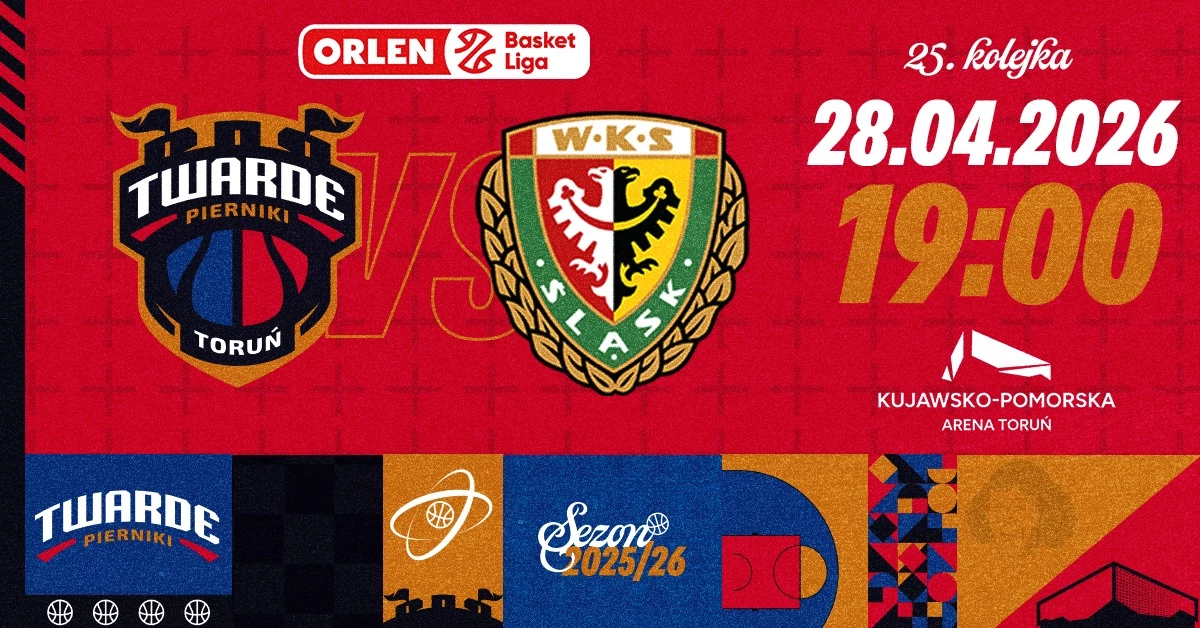 Arriva Lotto Twarde Pierniki Toruń vs WKS Śląskk Wrocław