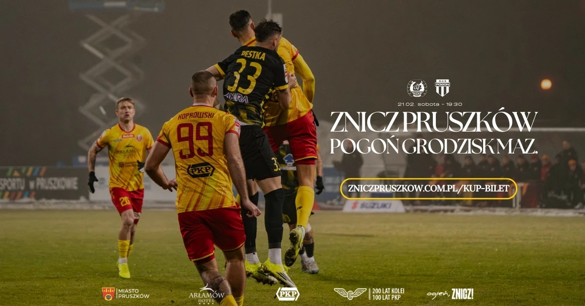 MKS Znicz Pruszków vs Pogoń Grodzisk Maz.