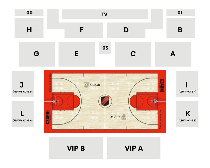 Energa Czarni Słupsk vs Górnik Zamek Książ Wałbrzych